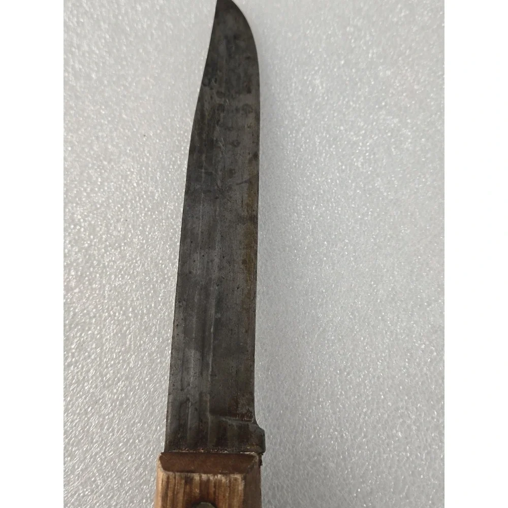 VINTAGE FRONTIER FORGE CUTLERY KNIFE Plus Another Unbranded Knife Lot Of 2